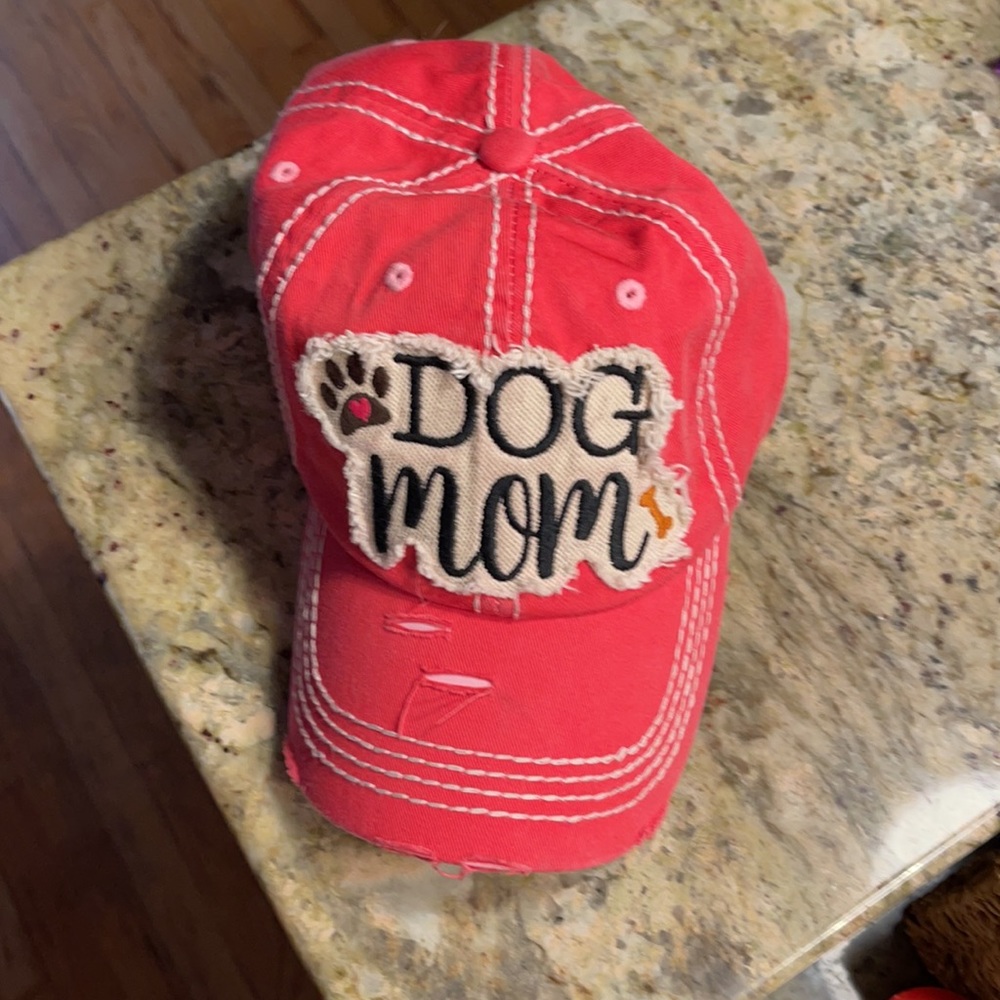 KBETHOS vintage distressed Dog Mom cap
